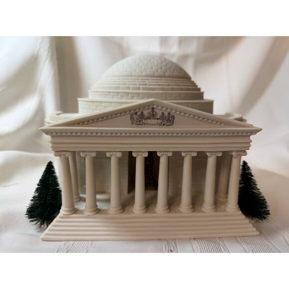 Dept 56 Jefferson Memorial American Pride Collection Box Lights Scroll Pin 57704 - Picture 3 of 9